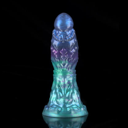 Capricorn Gradient Blue Green Purple Fantasy Dildo