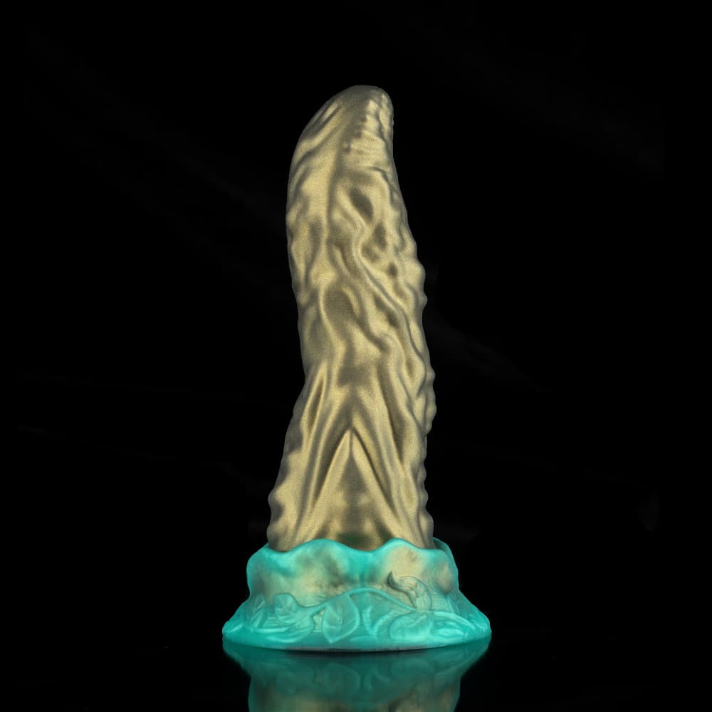 Virgo Yellow Green Fantasy Dildo-Zodiac Dildo