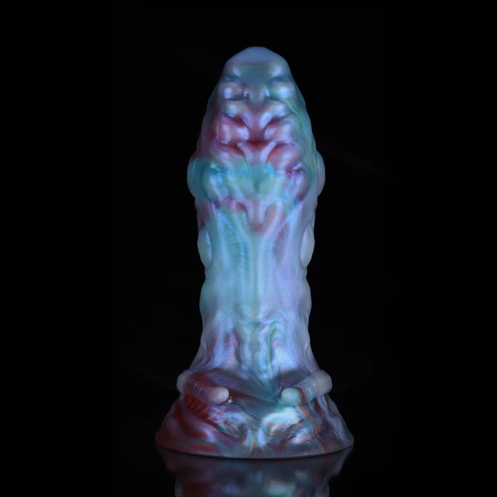 Taurus Gradient Blue Purple Dildo-Knot Dildo