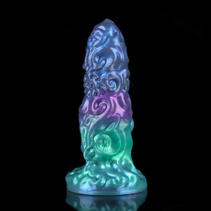 Aries Gradient Blue Gree Purple Fantasy Dildo