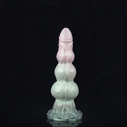 Dreamlike three-dog egg fake penis