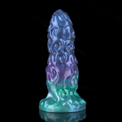 Aries Gradient Blue Gree Purple Fantasy Dildo