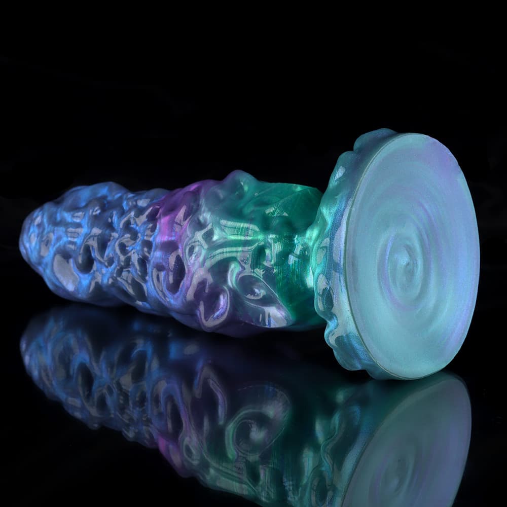 Aries Gradient Blue Gree Purple Fantasy Dildo