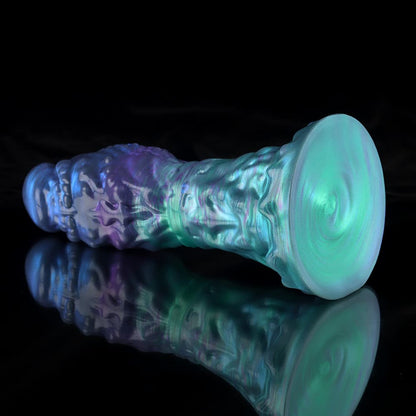 Capricorn Gradient Blue Green Purple Fantasy Dildo