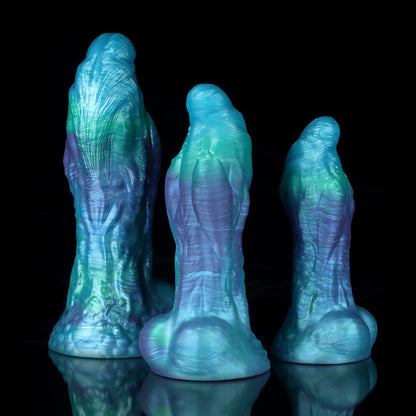 Pisces Gradient Green Blue Dildo-Knot Dildo