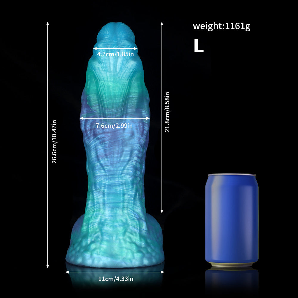 Pisces Gradient Green Blue Dildo-Knot Dildo