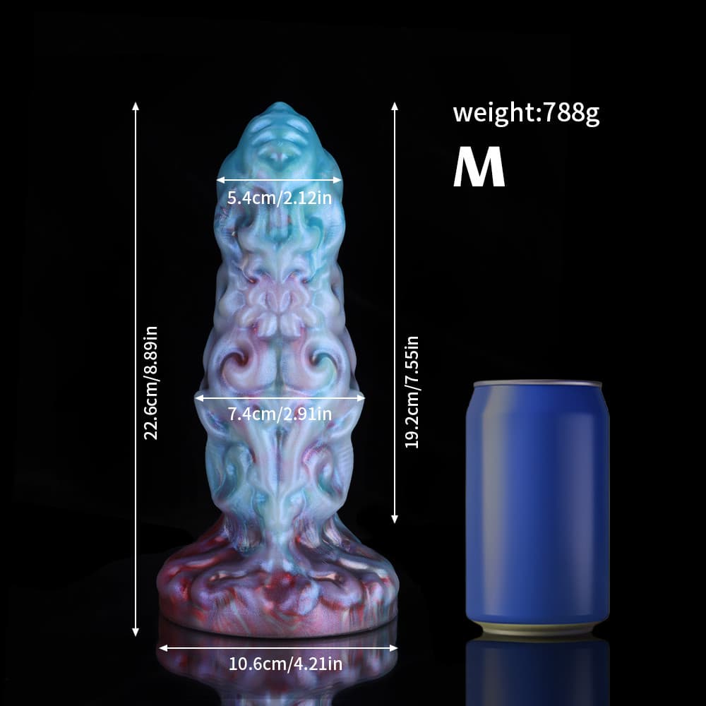 Aries Gradient Blue Purple Dildo